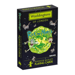 Гральні карти Winning Moves Waddingtons Rick &amp; Morty (WM00039-EN1-12)