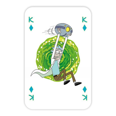 Гральні карти Winning Moves Waddingtons Rick &amp; Morty (WM00039-EN1-12)
