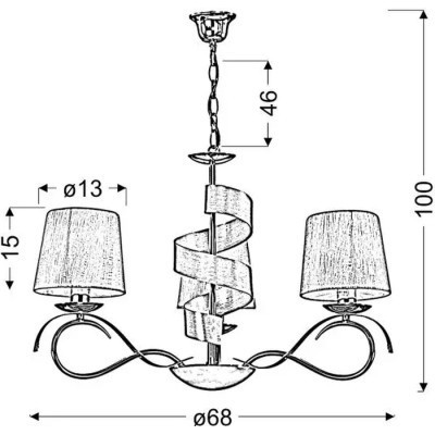Люстра Candellux DENIS (33-23414)