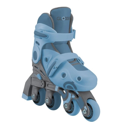 Роликові ковзани Globber 2в1 сіро-сині р.30-33, до 60кг, 5+ (783-200)