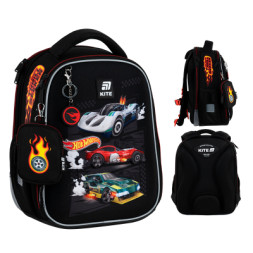 Портфель Kite Education 555 Hot Wheels (HW25-555S)