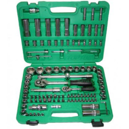 Набір інструментів Toptul автомобільний 1/4&quot;, 1/2&quot; 108од. (6-гр.) (GCAI108R)