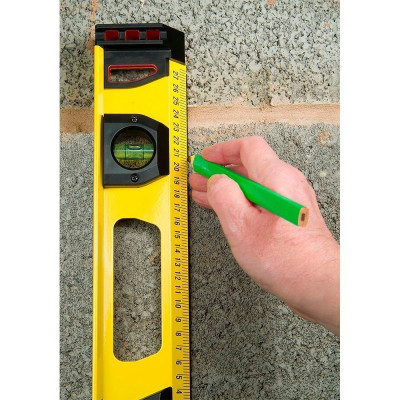Рівень Stanley FatMax I Beam, L=1200мм, Н=39,3 мм, алюмінієвий, 3 капс. (1-43-555)