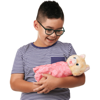 Інтерактивна іграшка Moose Little Live Pets Кошеня-обіймашка Джінджер (26492)