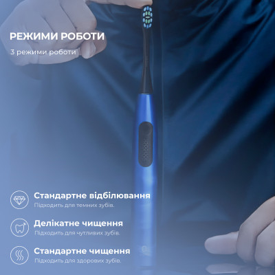 Електрична зубна щітка Oclean F1 Dark Blue (6970810551501)