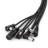 Кабель для гитарных педалей RockBoard Flat Daisy Chain Cable, 8 Outputs, Angled (RBO CAB POWER DC8 A)