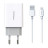 Зарядний пристрій Proda PD-A28i 2хUSB 2.4A + USB Ligthtning 1.0m (PD-A28i-WH)