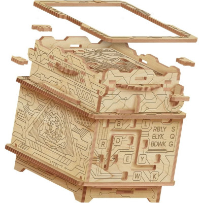 Головоломка EscapeWelt Дерев&#039;яна Orbital Box (3 in 1) (50011)