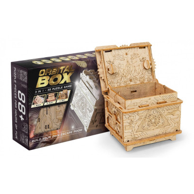 Головоломка EscapeWelt Дерев&#039;яна Orbital Box (3 in 1) (50011)