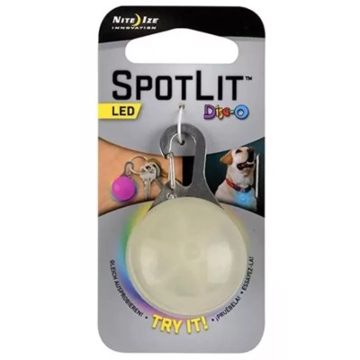 Карабін туристичний Nite ize Carb Spot Disco ЕКО NI746 (4823082711048)