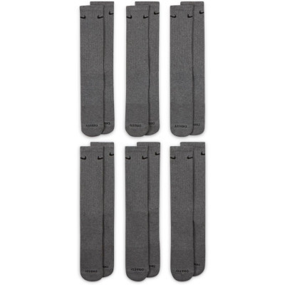 Шкарпетки Nike U NK ED PLS CSH CRW 6PR-132 SX6897-065 46-50 6 пар Сірі (195241138718)