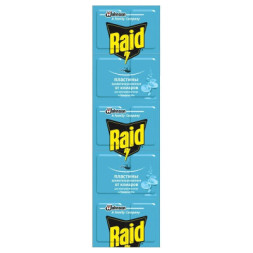 Пластини для фумігатора Raid Евкаліпт 10 шт. (4823002005639)