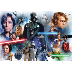 Стікер-наклейка ABYstyle Постер Star Wars &quot;Group&quot; 98x68 см (ABYDCO305)