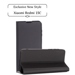 Чохол до мобільного телефона BeCover Exclusive New Style Xiaomi Redmi 15С 4G/5G Black (713918)