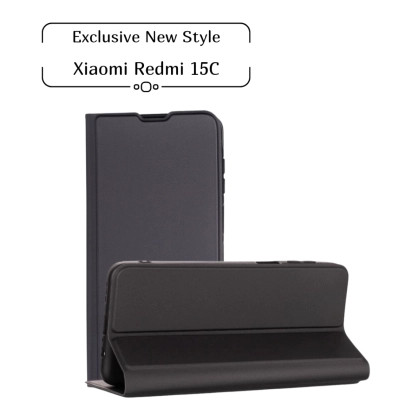Чохол до мобільного телефона BeCover Exclusive New Style Xiaomi Redmi 15С 4G/5G Black (713918)