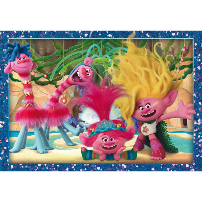 Пазл Clementoni 4 в 1 Trolls 3, 12,16,20 та 24 елементи (21527)