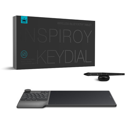 Графічний планшет Huion Inspiroy Keydial KD200 (KD200)