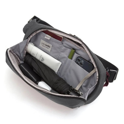 Сумка Pacsafe Metrosafe X Urban Sling Графітова (30615144)