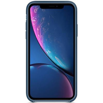 Чохол до мобільного телефона MakeFuture Silicone Case Apple iPhone XR Blue (MCS-AIXRBL)