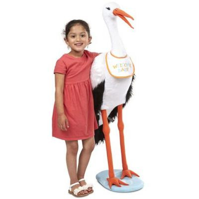 М&#039;яка іграшка Melissa&amp;Doug Гігантський плюшевий лелека, 115 см (MD30407)