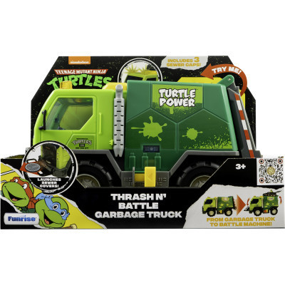Ігровий набір Funrise TMNT Черепашки-Ніндзя класичні Бойовий сміттєвоз зі світлом та звуком (71045)