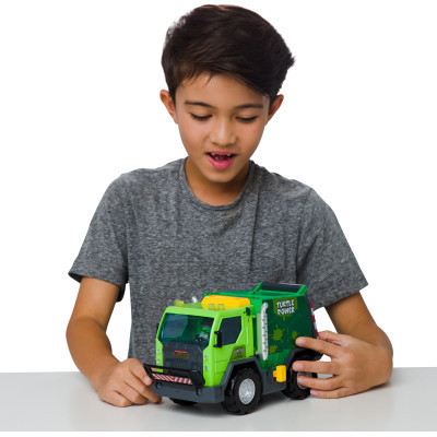 Ігровий набір Funrise TMNT Черепашки-Ніндзя класичні Бойовий сміттєвоз зі світлом та звуком (71045)