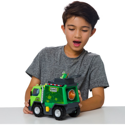 Ігровий набір Funrise TMNT Черепашки-Ніндзя класичні Бойовий сміттєвоз зі світлом та звуком (71045)