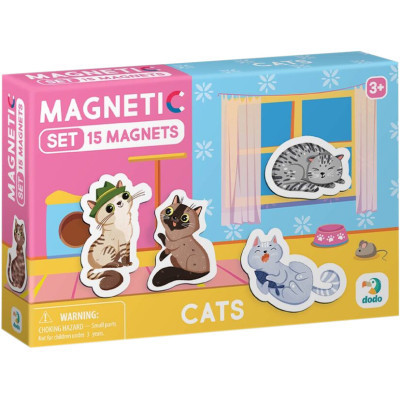 Пазл DoDo Набір магнітів Котики (200258)