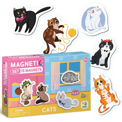 Пазл DoDo Набір магнітів Котики (200258)