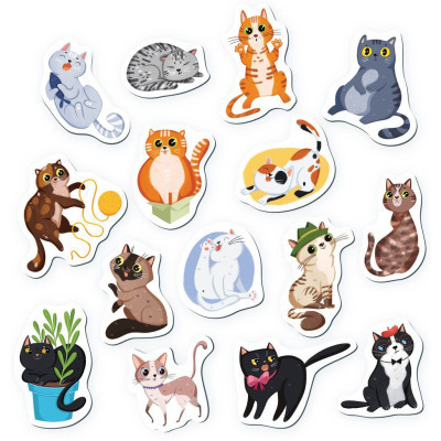 Пазл DoDo Набір магнітів Котики (200258)