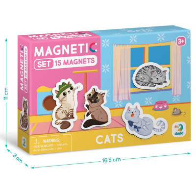 Пазл DoDo Набір магнітів Котики (200258)