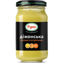 Соус Руна Гірчиця Діжонська з естрагоном 210 г (4820267040146)