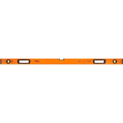 Рівень Neo Tools S 400 алюмінієвий, 120 см, 3 капсули, 2 отвори для рук (71-145)