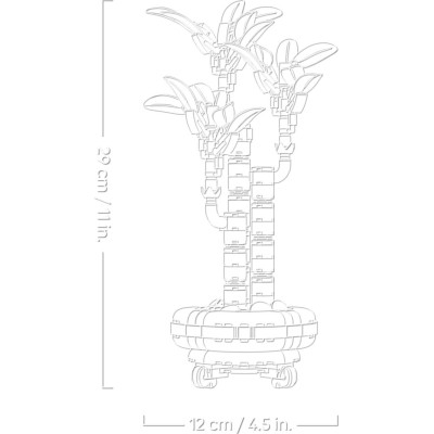 Конструктор LEGO Botanicals Бамбук щастя (10344)