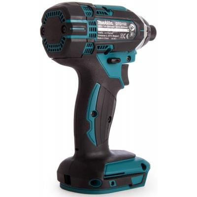 Гайковерт Makita акумуляторний ударний LXT, 18В, 165Нм (без акумулятора) (DTD152Z)
