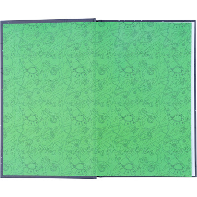 Книга записна Kite А6 Rick and Morty, 80 аркушів, клітинка (RM22-199-2)