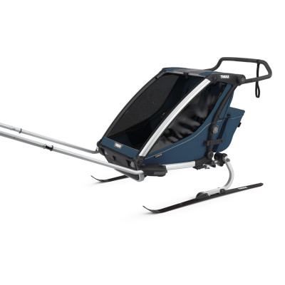 Коляска Thule Chariot Cross Double (Majolica Blue) (TH 10202023)