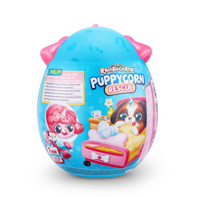 М&#039;яка іграшка Rainbocorns сюрприз D серія Puppycorn Rescue (9261D)