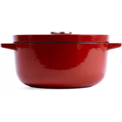 Каструля KitchenAid чавунна з кришкою 3,3 л Червона (CC006057-001)