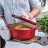 Каструля KitchenAid чавунна з кришкою 3,3 л Червона (CC006057-001)
