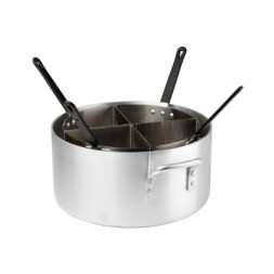 Каструля Winco APS-20 з 4-х сегментною вставкою 19 л (10114)