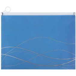 Папка на блискавці Axent zip-lock А4 Waves-2 (1497-41-A)