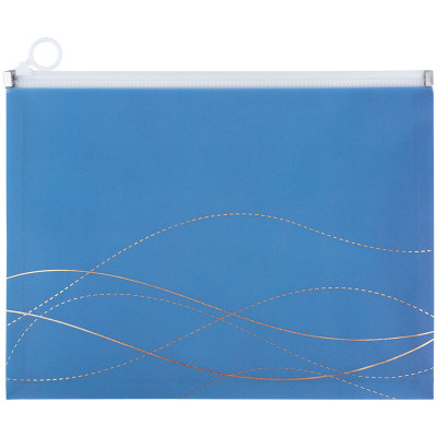 Папка на блискавці Axent zip-lock А4 Waves-2 (1497-41-A)
