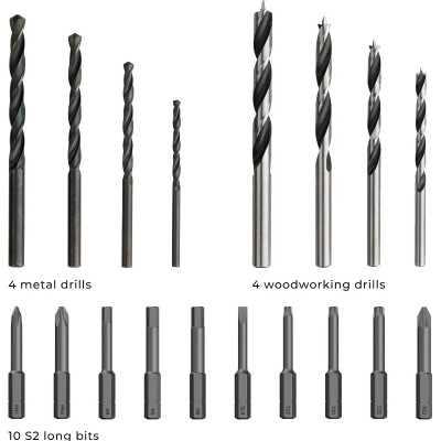 Шуруповерт Xiaomi HOTO 12V Brushless Drill Black (QWLDZ001)