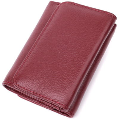 Гаманець ST Leather Шкіряний Бордовий (22507)