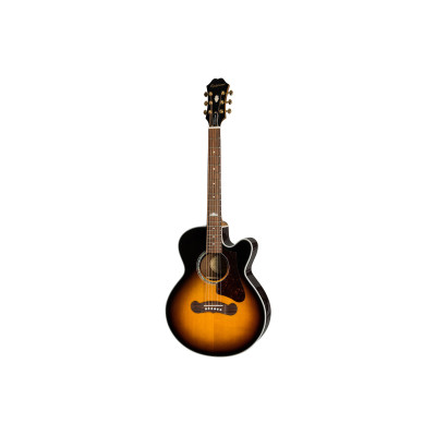 Гітара електроакустична Epiphone J-200 EC Studio Parlor Vintage Sunburst (234843)
