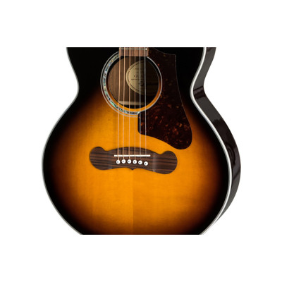 Гітара електроакустична Epiphone J-200 EC Studio Parlor Vintage Sunburst (234843)