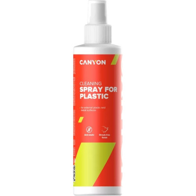 Спрей для очищення Canyon Plastic Cleaning Spray, 250ml, Blister (CNE-CCL22-H)