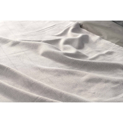 Плед Ardesto Summer 100% бавовна, сірий 140х190 см (ART0915SG)