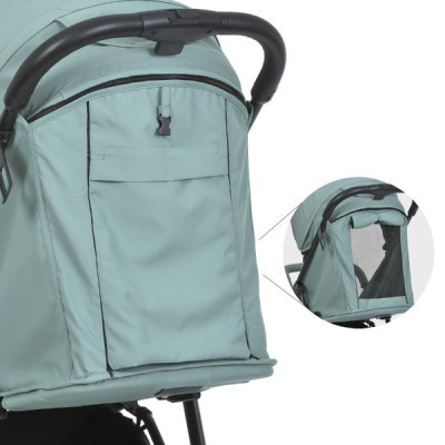 Коляска Bambi M 4249-2 green matt